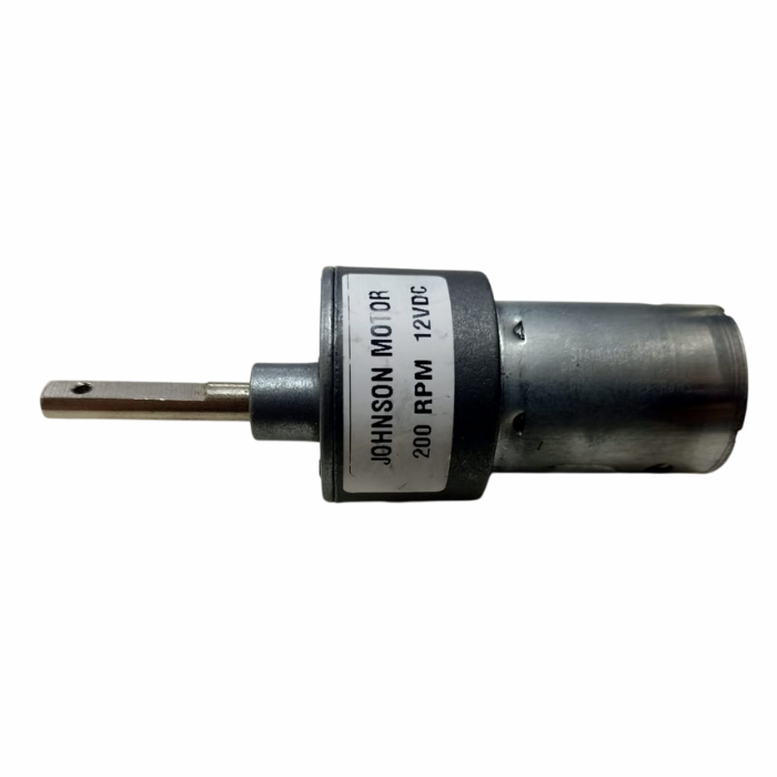 Iotcart SES-P-2024 12V 200 RPM Johnson Geared DC Motor - Robotics & Automation