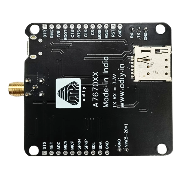 SIM A7670C 4G LTE Development Board with 4G Antenna