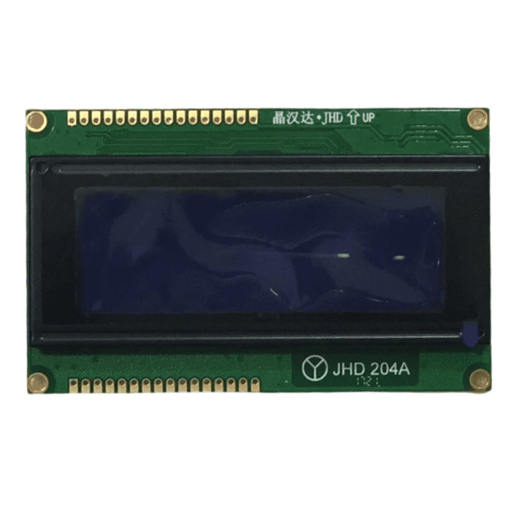 Original JHD 20x4 character LCD Display with Blue Backlight