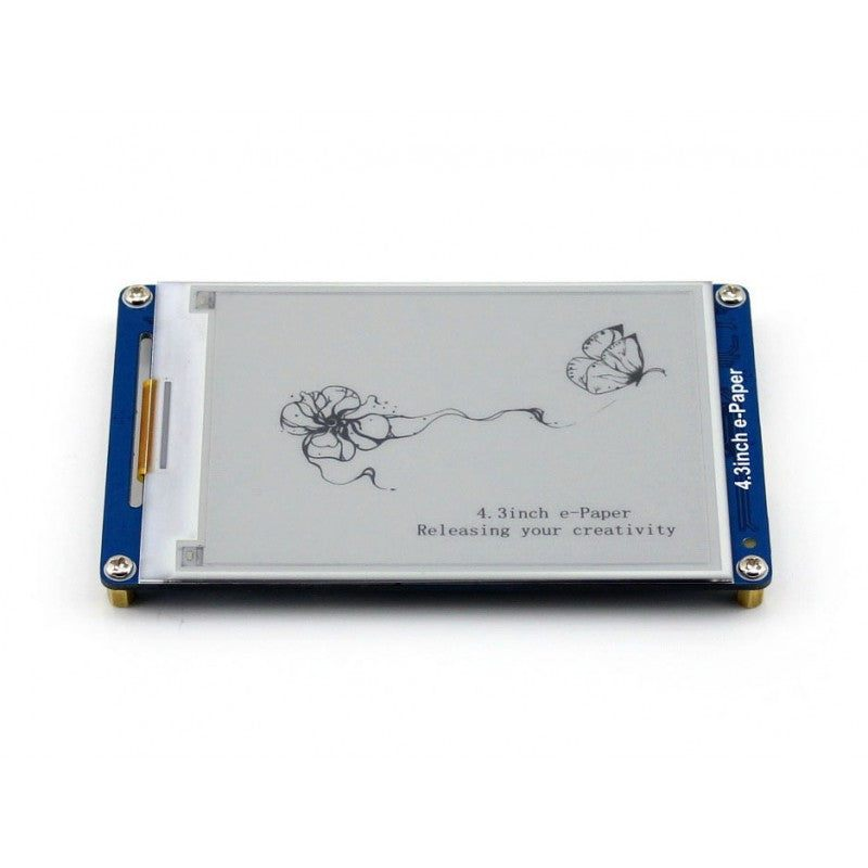 4.3in Serial Interface Electronic Paper Display