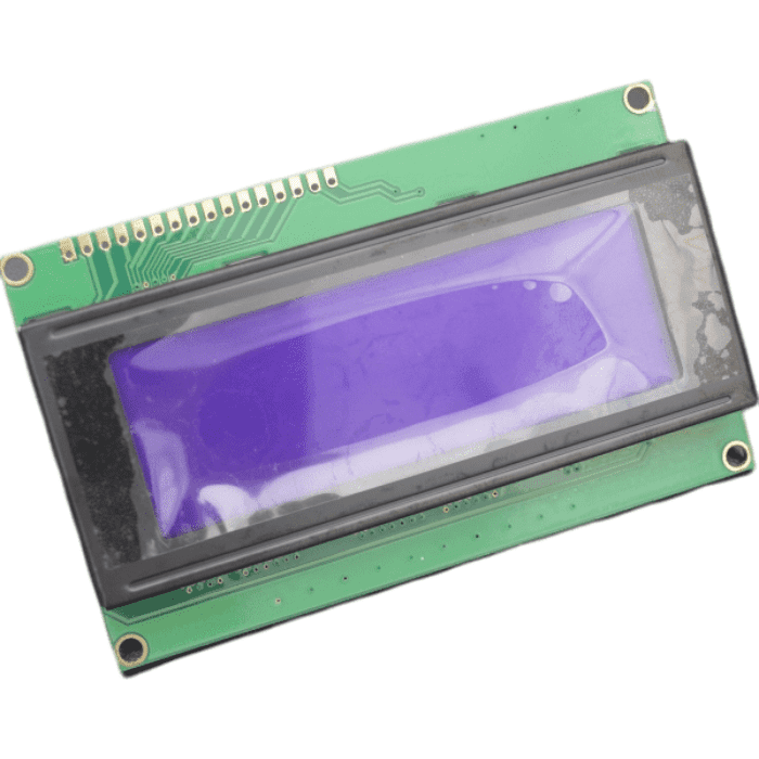 20x4 LCD Display Module (Blue) 2004A
