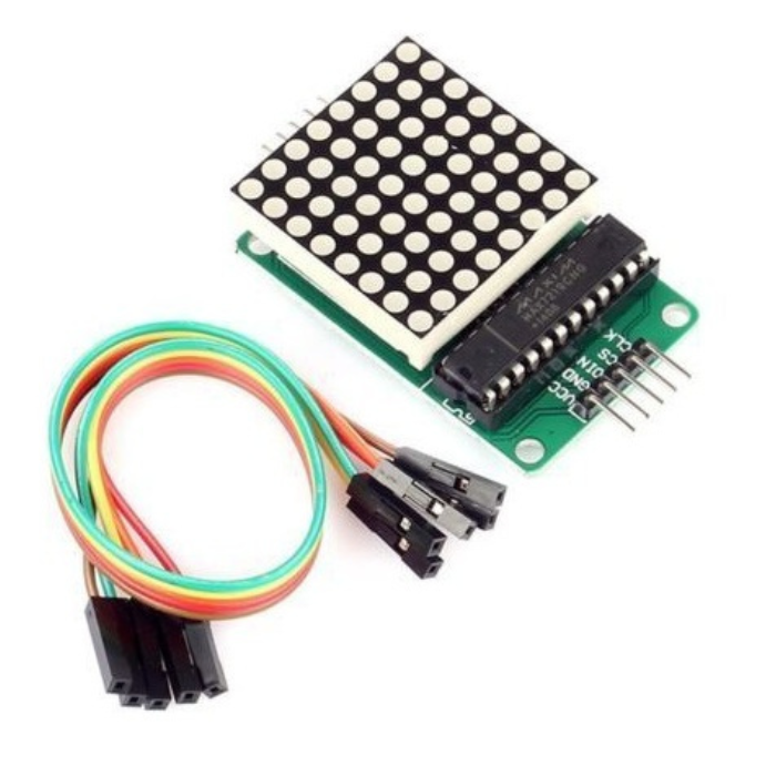 MAX7219 8x8 LED Dot Matrix Display Module - Arduino Compatible