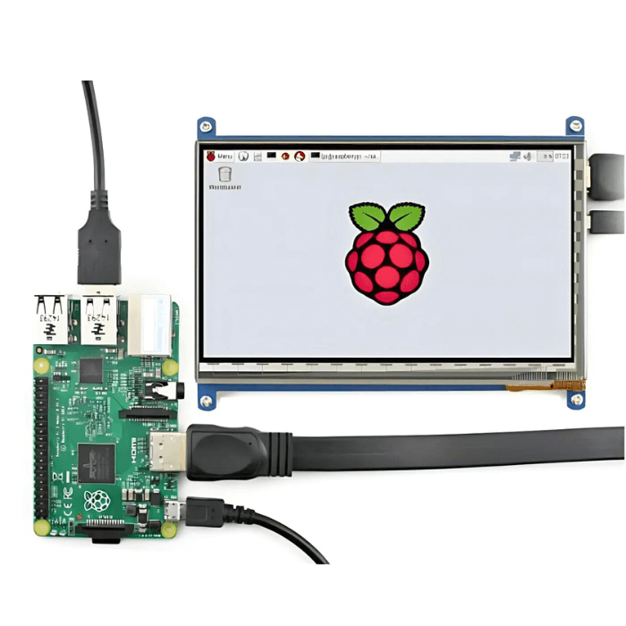 Iotcart SES-P-2112 7 Inch HDMI Capacitive Touch Display - Raspberry Pi Monitor