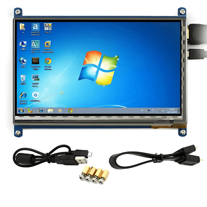 Iotcart SES-P-2112 7 Inch HDMI Capacitive Touch Display - Raspberry Pi Monitor