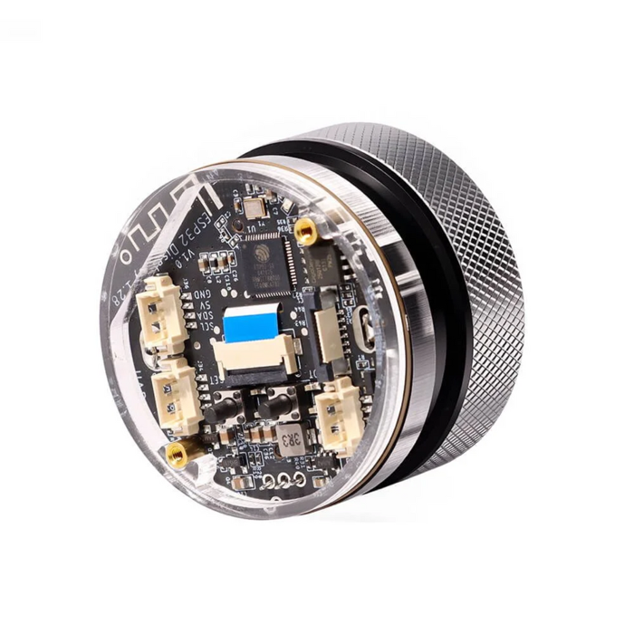 Elecrow CrowPanel 1.28 Inch ESP32 HMI Display with 240x240 IPS Round Touch Screen