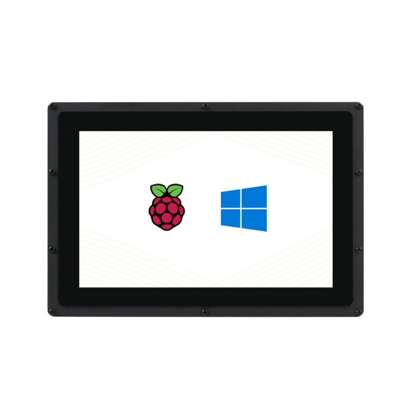 Original Waveshare 10.1 inch Raspberry Pi Touch Screen Display 1280x800 with Case