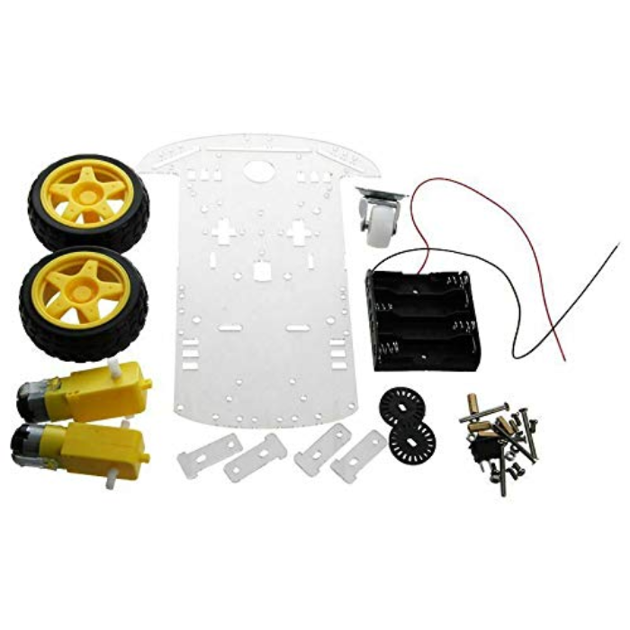 2WD Smart DIY Robot Car Plastic Chassis Kit