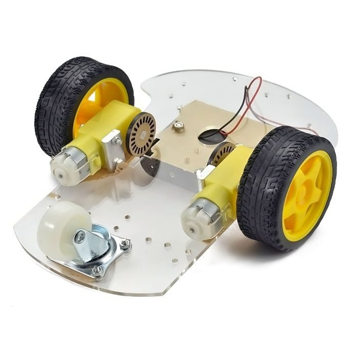 2WD Two Wheel Drive DIY Kit - A Smart Robot Car with Chassis