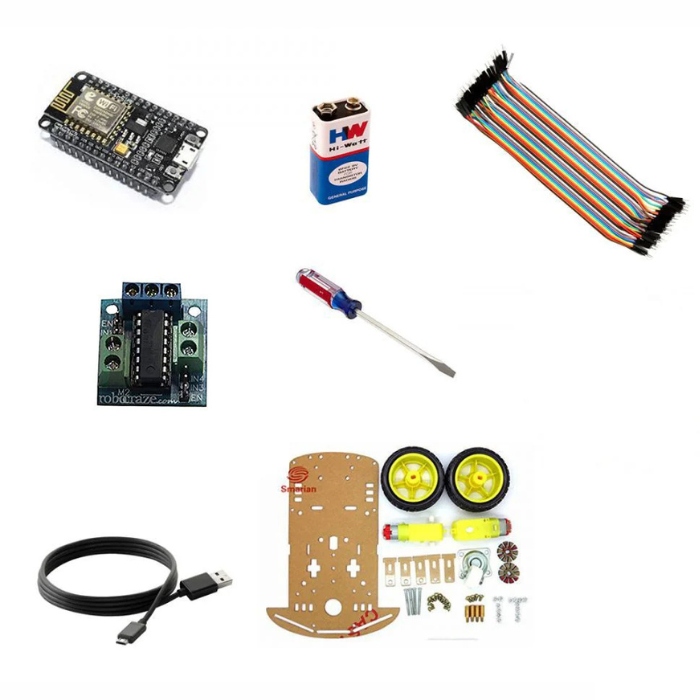DIY WiFi Controlled Robot Kit