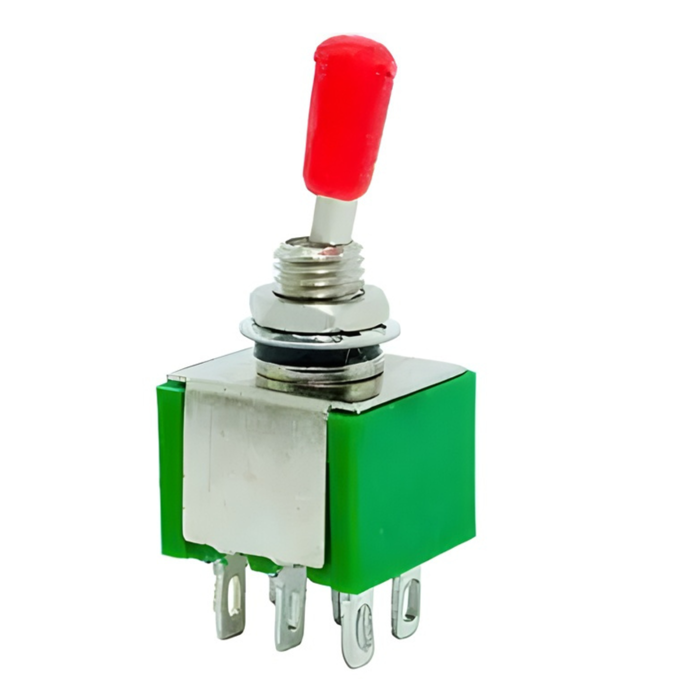 Iotcart 6 Pin SPDT Toggle Switch 3A 250V - Lighting & Motor Control