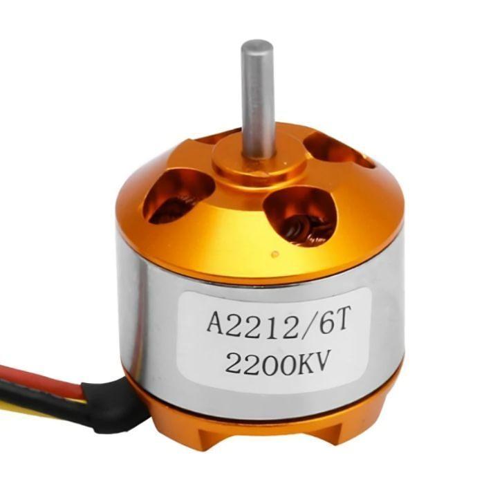 A2212 2200Kv 6T Brushless Outrunner Motor for Quadcopters - Buy in India