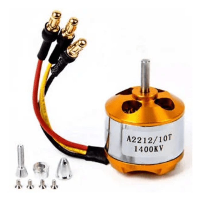 A2212 1400KV BLDC Motor + SimonK 30A ESC & 1045 Propellers - RC Drone Kit