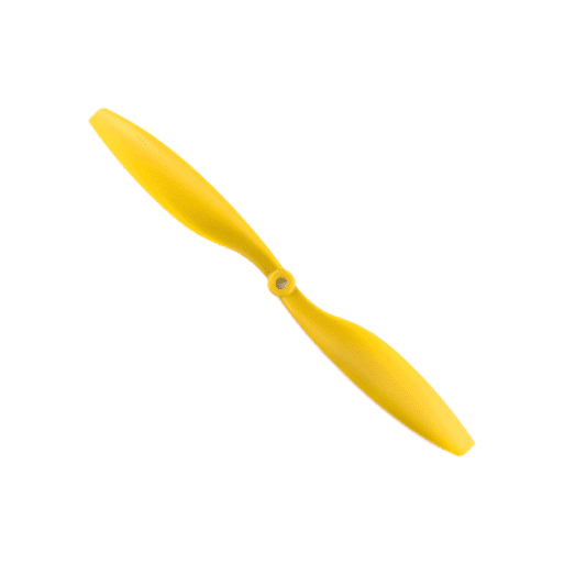 1 Pair Quadcopter 1045 Carbon Fiber CW CCW Yellow Propeller
