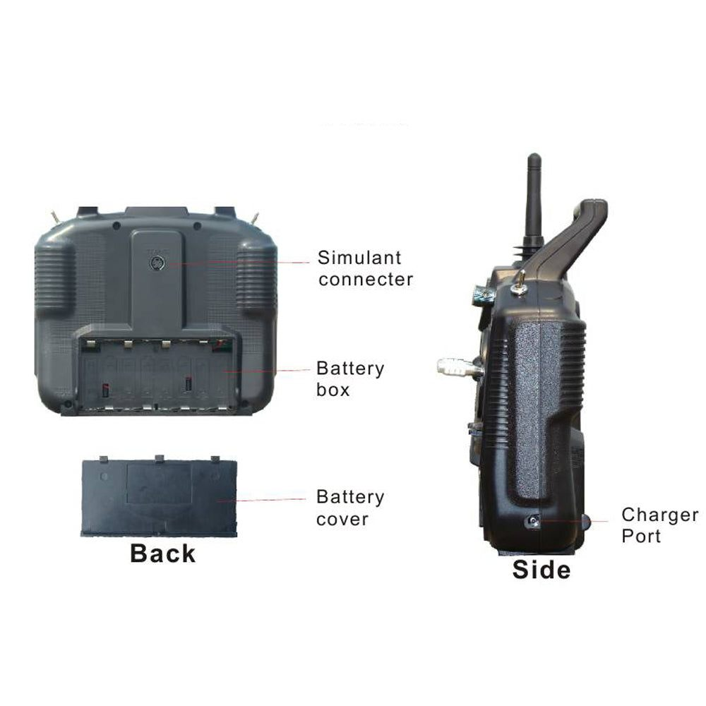 FlySky FS-CT6B 6ch 2.4GHz Transmitter & FS-R6B Receiver