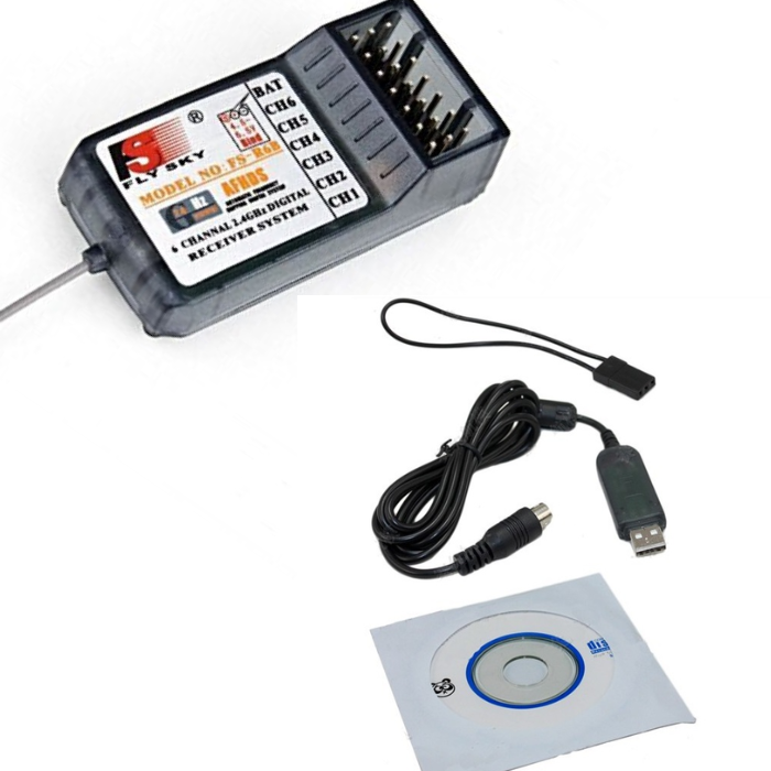 FlySky FS-CT6B 6ch 2.4GHz Transmitter & FS-R6B Receiver