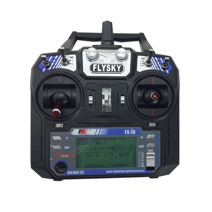 FlySky FS-i6 2.4GHz 6 Channel RC Transmitter - Drone & Plane Control