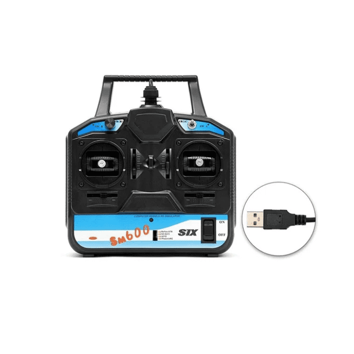 FS-SM600 6CH USB Powered Controller with SuperSimX Simulator (Mode 2)