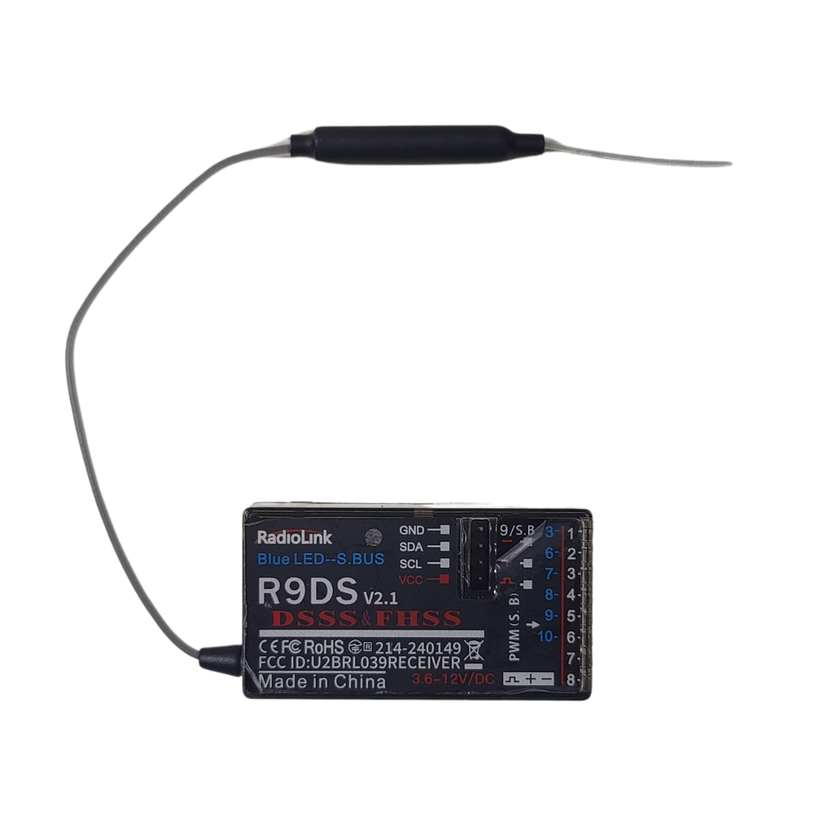 Radiolink AT9S Pro 12CH 2.4GHz Transmitter and Receiver for Drone with R9DS