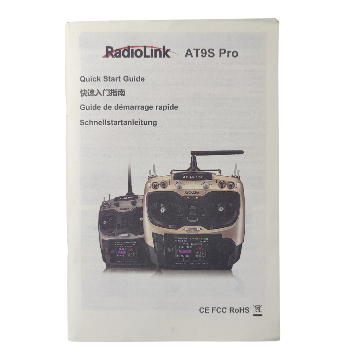 Radiolink AT9S Pro 12CH 2.4GHz Transmitter and Receiver for Drone with R9DS