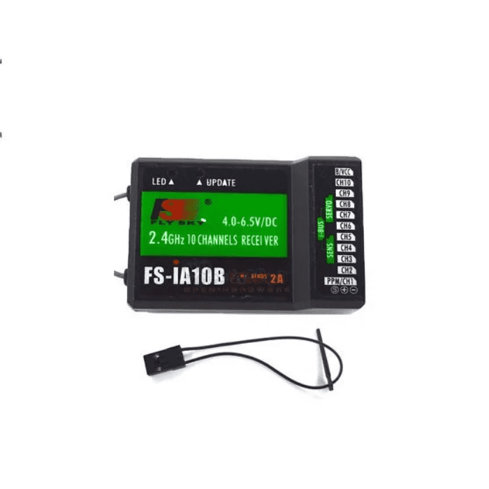 Flysky FS-i6S 2.4GHz 10CH AFHDS 2A RC Transmitter With FS-iA10B 10CH Receiver