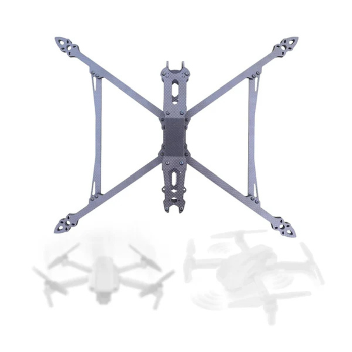 Iotcart MARK4 V2 8-Inch 367mm Carbon Fiber FPV Drone Frame - RS7244