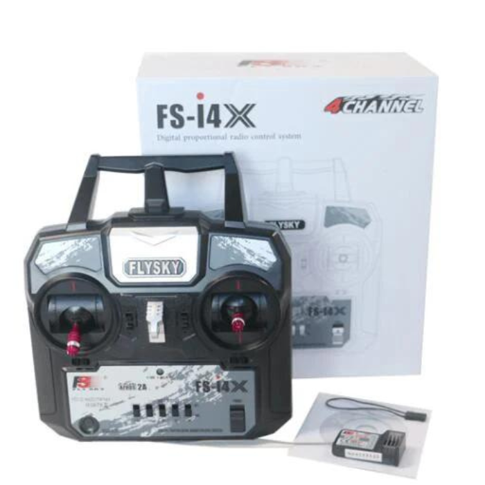 FlySky FS-i4X 2.4GHz 4CH AFHDS R/C Transmitter with FS-A6 Receiver