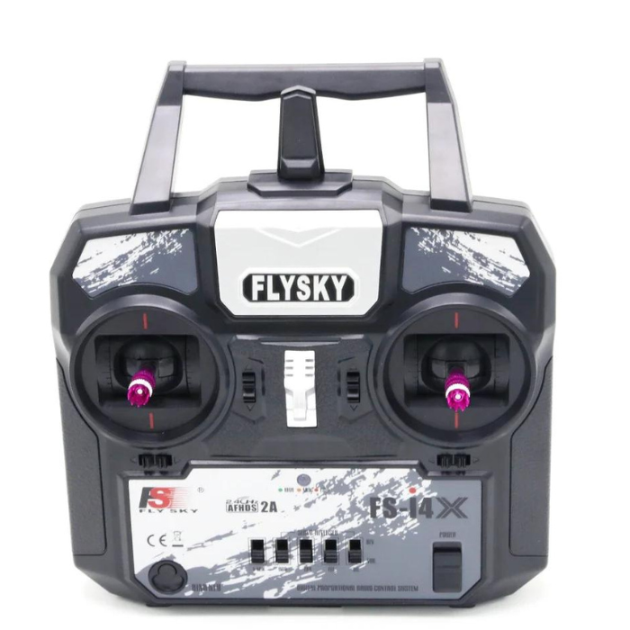 FlySky FS-i4X 2.4GHz 4CH AFHDS RC Transmitter with FS-A6 Receiver - Drone Remote Control