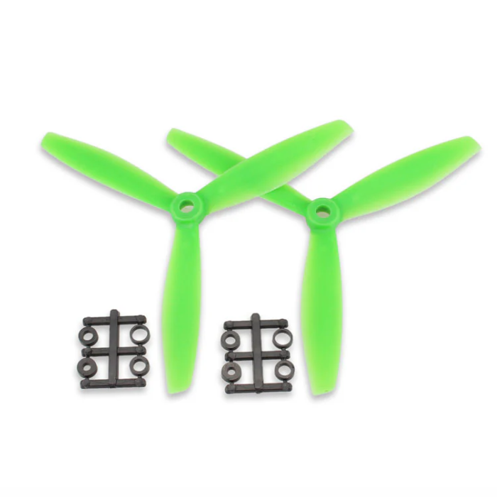 Gemfan 6040 6x4 Inch Glass Fiber Nylon Three Blade Propeller - 1 Pair