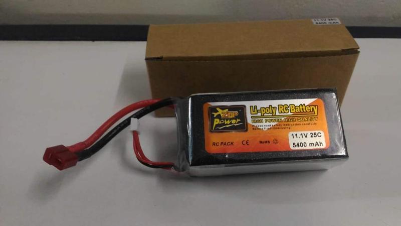 Buy 11.1V 5400mAH LiPo Battery for RC Cars & Drones - Iotcart