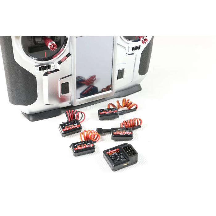 Flysky FS-i10 10CH 2.4GHz AFHDS 2 LCD Transmitter with Receiver - Drone Control