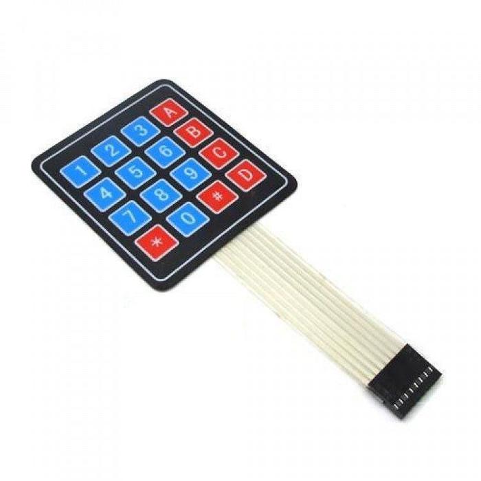 Iotcart 4x4 Membrane Keypad 16-Button Matrix - For Arduino & Raspberry Pi Projects