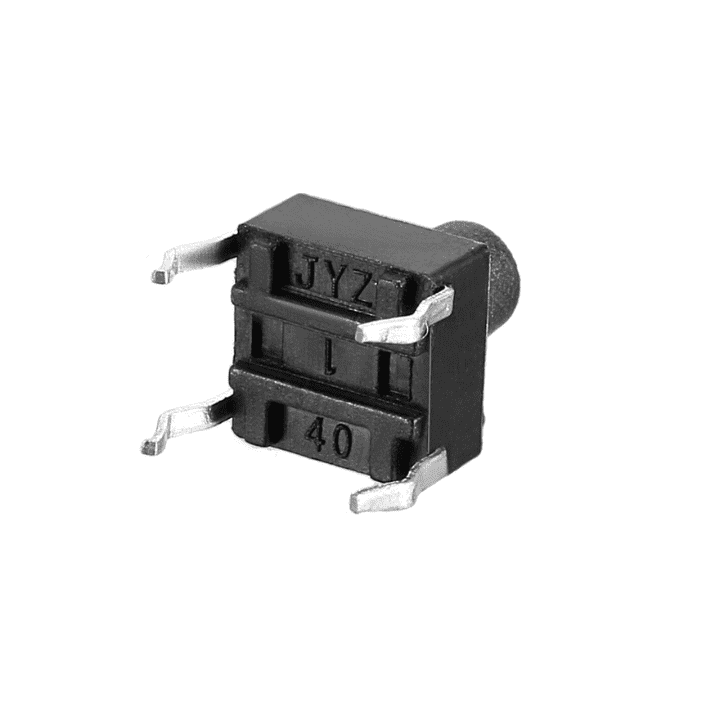 4-Pins DIP Momentary Square Tactile Push Button Switch 10 Pieces - 6x6x8mm