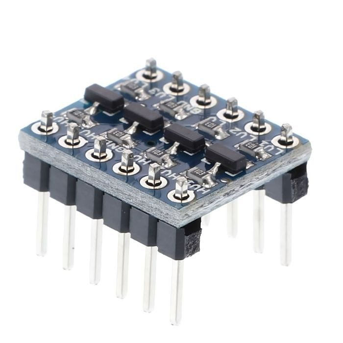 4 Channel (I2C or SPI) 3.3V-5V Bi-Directional Logic Level Converter