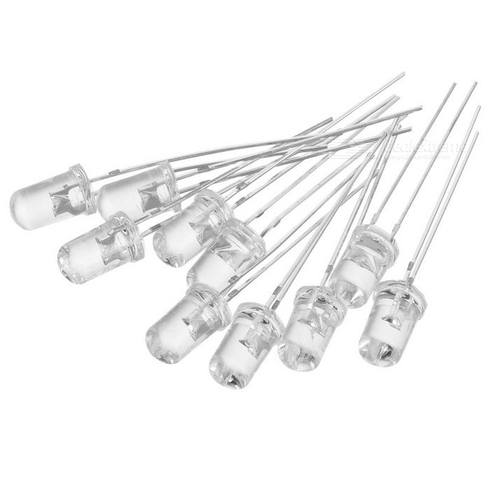 5mm White Led (Pack of 10)
