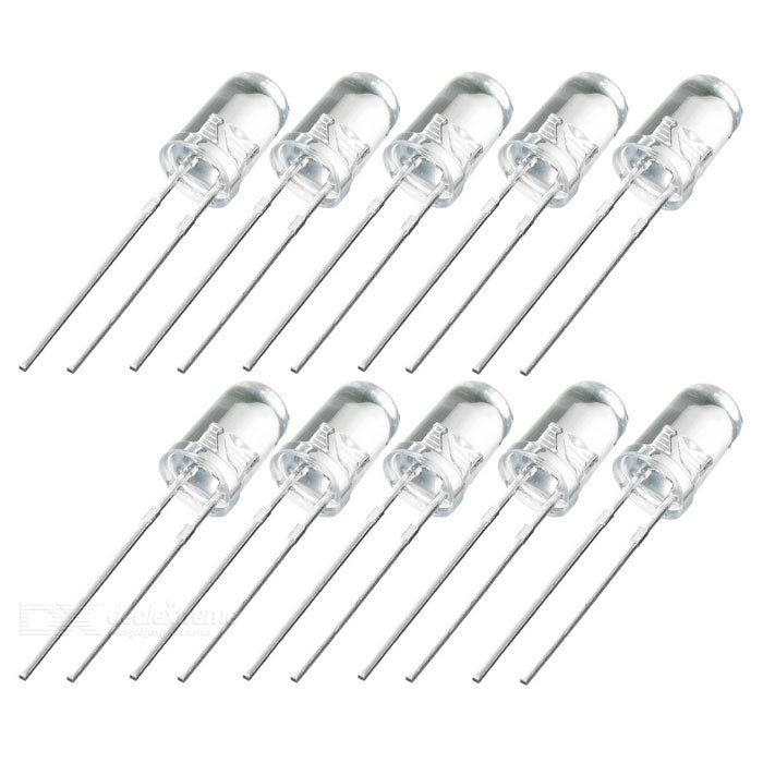 5mm White Led (Pack of 10)