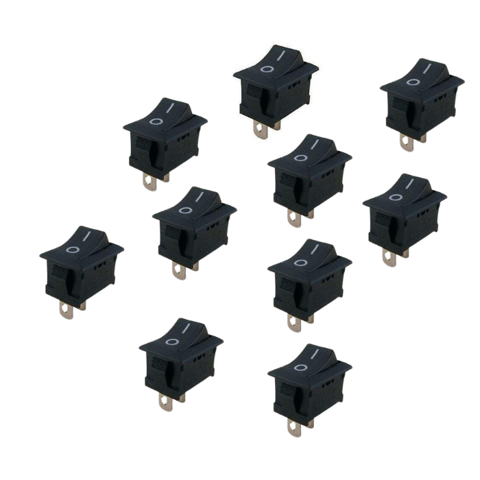 2 Pin SPST Switch (10pcs) (Colour may vary)