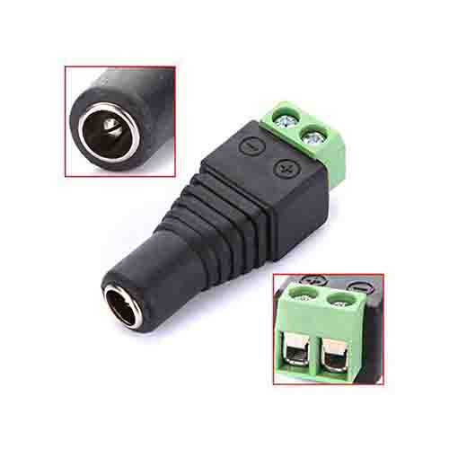 DC Power Female Plug Jack Adapter Connector