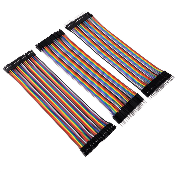 Iotcart SES-P-2374 Jumper Wire Set M2M M2F F2F 40pcs - Prototyping Essentials