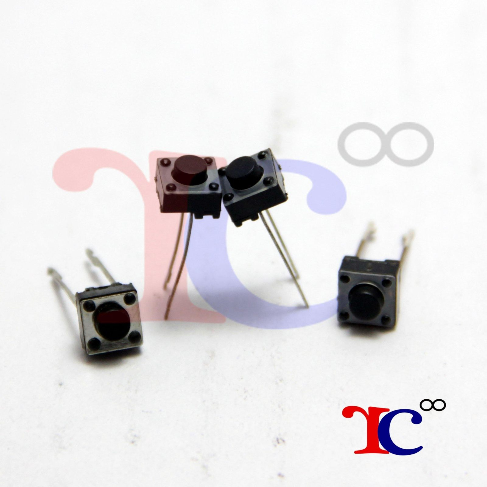 2 Pin Button Switch (Pack of 10)