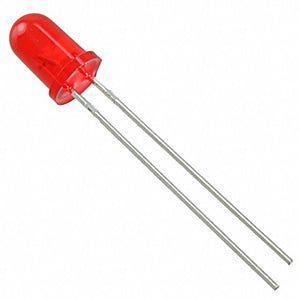Iotcart 5mm Round Red Diffused LED 20mA - Indicator Lighting