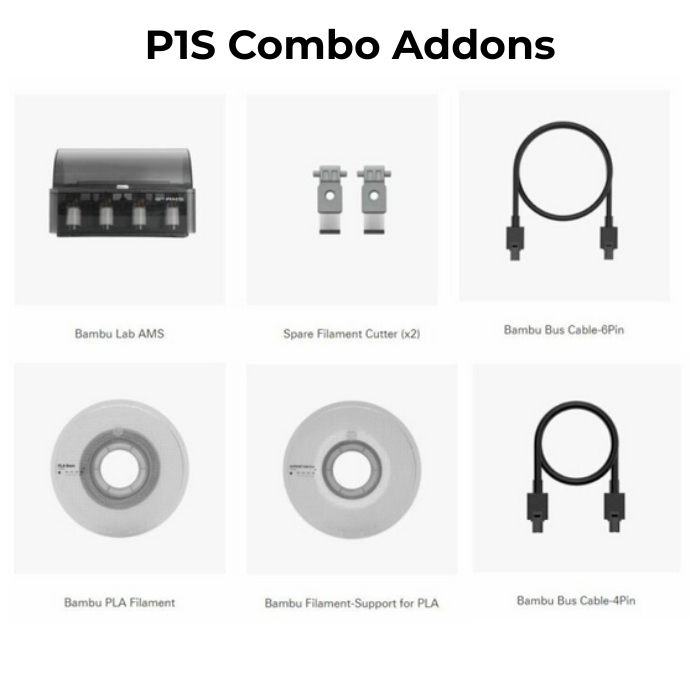 Bambu Lab P1S 3D Printer Combo