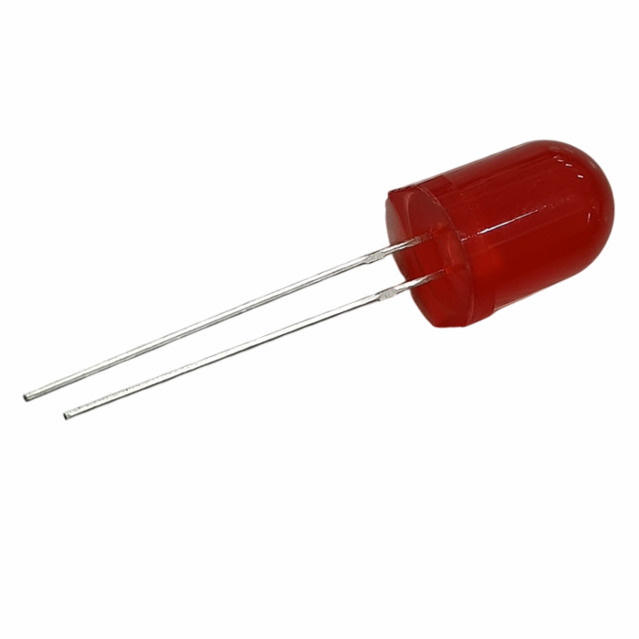 10mm Bright Red LED – 10 Pcs Pack
