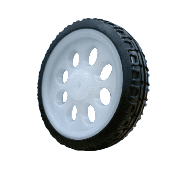 Rubber wheel for Robot Smart car (63mmx15mmx25mm)