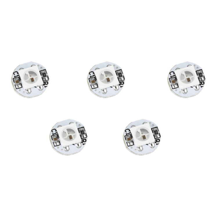 10 Bit WS2812 5050 RGB LED (Pack of 5)