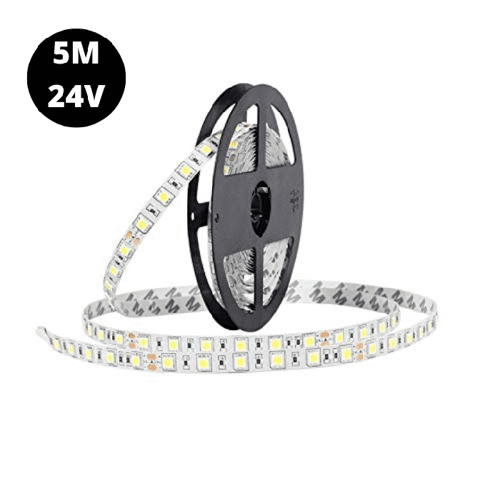 Iotcart 24V RGB 5050 SMD LED Strip 5M Flexible - Buy in India