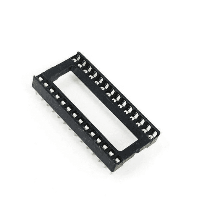 28 Pin Wide IC Base (Pack of 5)
