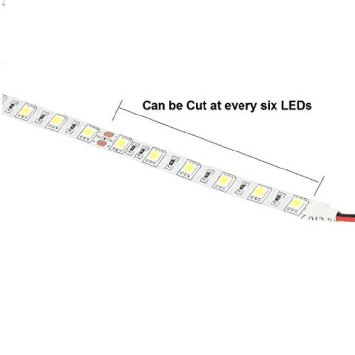 Iotcart SES-P-2515 12V Warm White 5050 SMD LED Strip - 5M Flexible Lighting