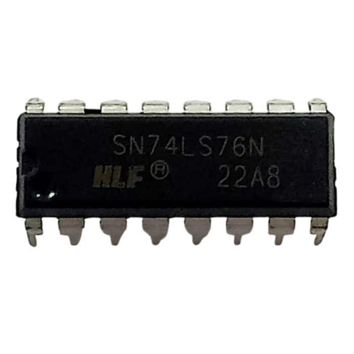 SN74LS76N IC Dual J-K Flip-Flop with Preset and Clear