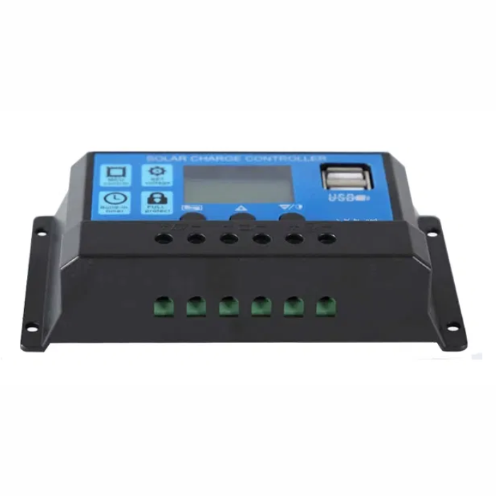 20A Digital PWM Solar Controller with LCD and USB Output Port