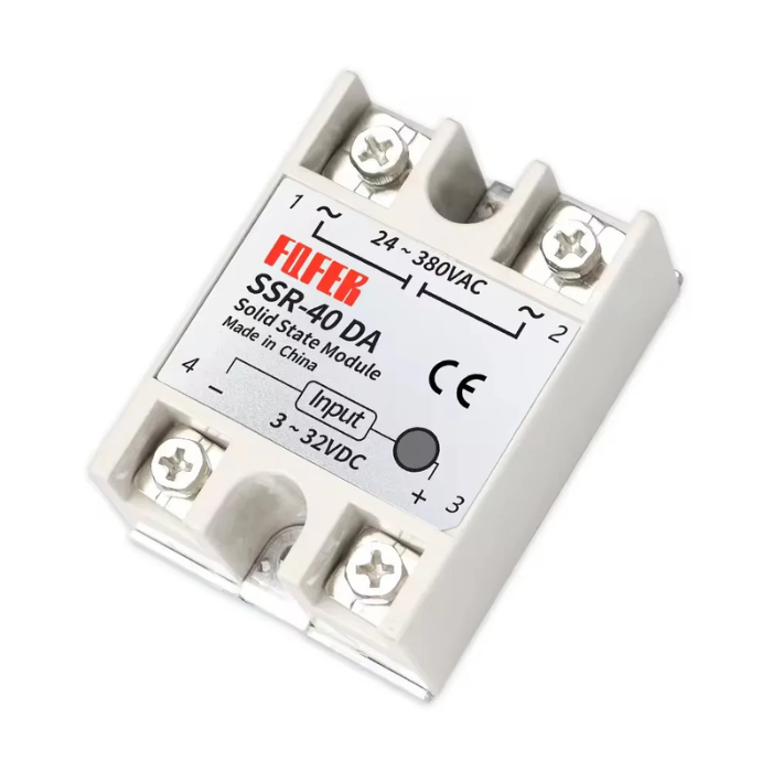 Fofek SSR-40DA Input 3-32VDC Output 24-380VAC Solid State Relay